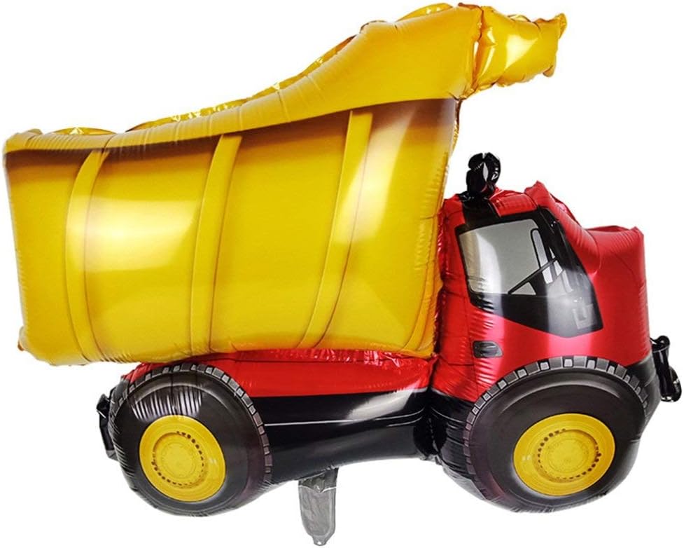 VHNVHN Train Balloon Children'S Party Decoration Police Car Tank Car Fire Truck