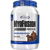 Gaspari Nutrition Myofusion Advanced Protein, Protein Blend with Whey Protein, Casein Protein and Isolate Protein, Low Fat and Gluten Free (2lbs, Chocolate)