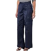 Democracy Womens Democracy Women's Ab Solution Skyrise Wide Leg Cargo