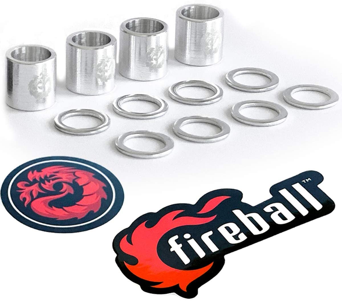Fireball Dragon Precision Aluminum Spacers and
