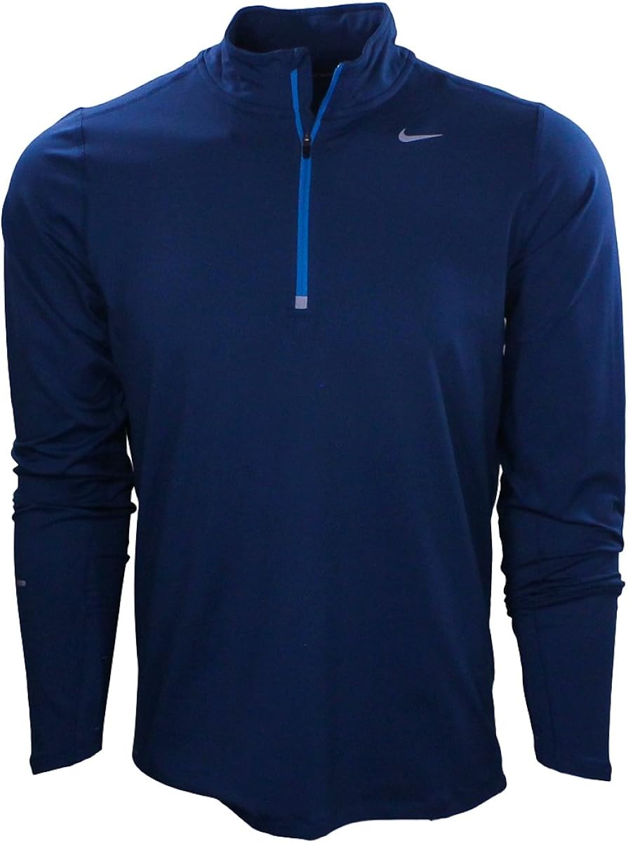 NIKE Mens Dri-Fit Element Half Zip Running Top at Amazon Menâs Clothing store