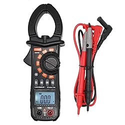 Digital Clamp Meter, 600A True RMS 1999 Counts