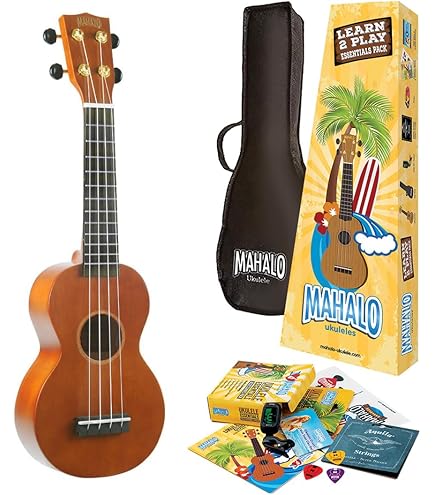Amazon.com: Mahalo Ukuleles MK1PWTBK Kahiko Plus Wide Neck Series
