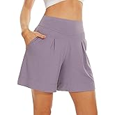 WiWi Viscose from Bamboo Sleep Shorts for Women Casual Lounge Boxers Soft Pajama Wide Leg Bottoms Sleepwear S-XXL