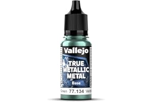 Vallejo True Metallic Metal 77134 (Base) Dusken Green (18ml)