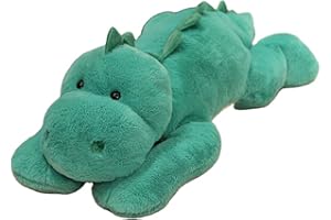 DOIREUM Weighted Stuffed Animals, Weighted Dinosaur Stuffed Animal Toy Dinosaur Weighted Plush Animals Throw Pillow Gifts for Boys Girls, 11.8 inch
