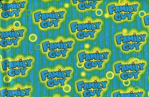 Family Guy Fabric by Camelot Fabrics - 100% Cotton, 44" Wide. by The Yard!