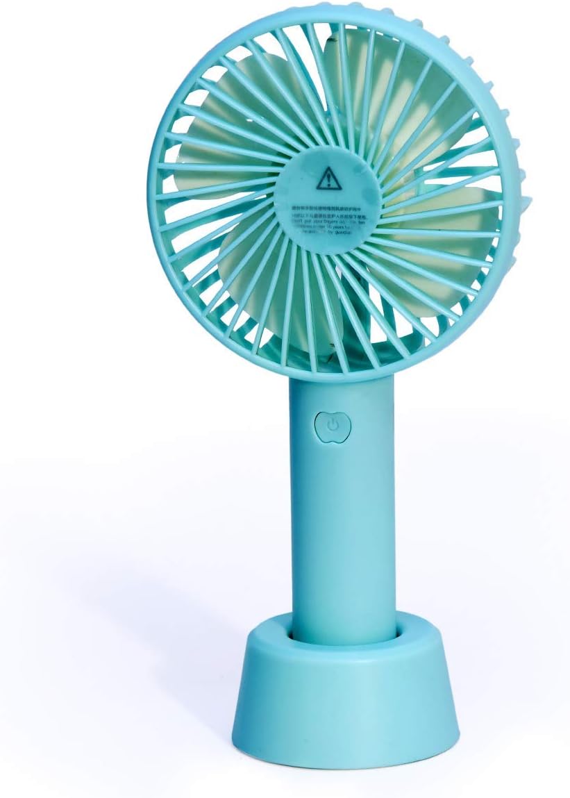 Buy EXIKIYA® Foldable Hand Fans Battery Operated Rechargeable Handheld