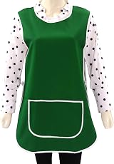 LINEN CLOSET Unisex Tabard Aprons with Pockets - 65/35 Poly Cotton, Multiple view 4