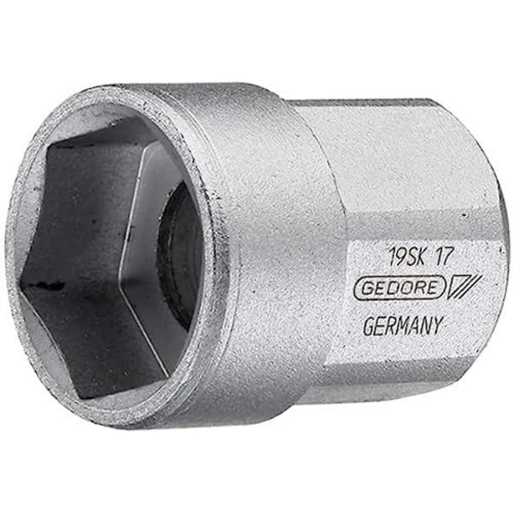 Gedore 19SK18 18 x 30.5 mm 6 Hex Screws Socket - Silver — image 1