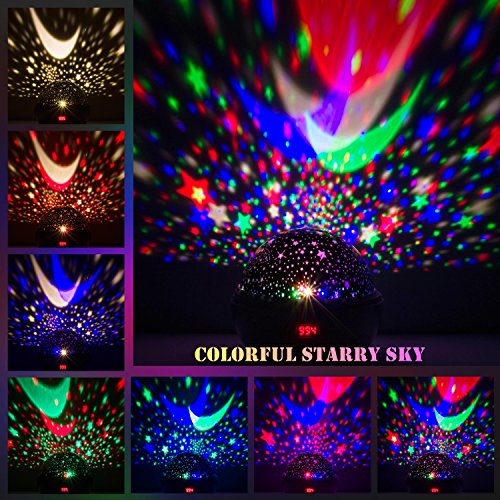 Hontry Star Projector Night Light for 