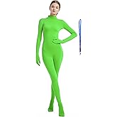 Full Bodysuit Include Zipper Helper Womens Costume Without Hood Spandex Zentai Unitard Body Suit