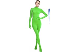 Full Bodysuit Include Zipper Helper Womens Costume Without Hood Spandex Zentai Unitard Body Suit