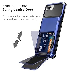 Vofolen Case for iPhone 8 Plus Case Wallet Card