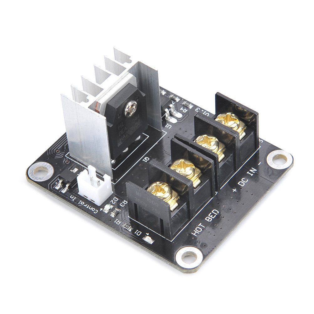 Piatto Riscaldato Stampante 3D 100x100 Mm 24V 60W Con Termostato 15 Voron V01 10cm