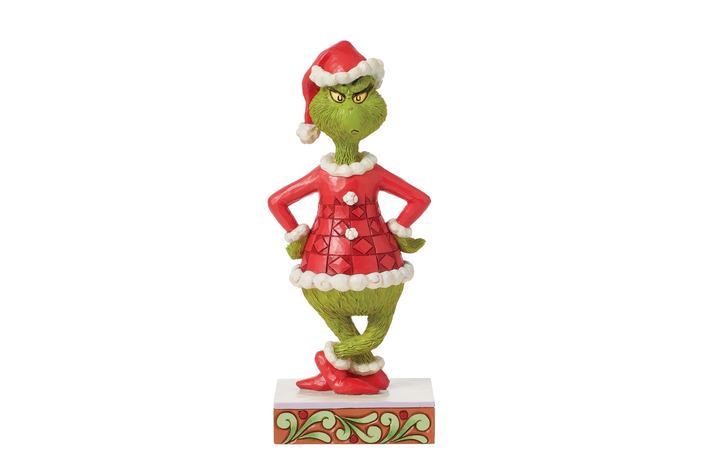 Enesco Jim Shore Grinch With Hands On Hips Figurine