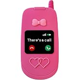 wifantien 3D Retro Flip Phone Case,Cartoon Cute Kawaii Character Funny Retro Phone Mirror Kids Teens Girls Women Shockproof Soft Silicone Case for iPhone 16 6.1 inch
