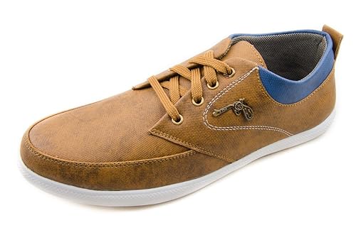 brown colour canvas shoes