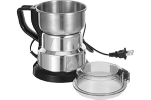 GALPADA Electric Stainless Steel Grain Grinder Mill for Home Flour Milling, Dry Rice and Coffee Beans,