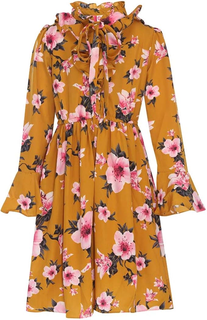 Peppermint Synthetic aline Dress Amazon.in Clothing & Accessories