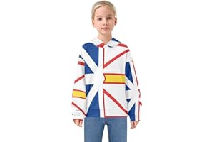 GuoChe Unisex Kids Hoodies Long Sleeve Girls Boys Hooded Sweatshirts Casual Tops 4-14 Years