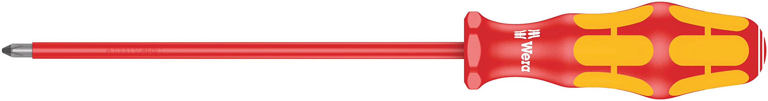 Wera 05006153001 1 x 150 mm "162i PH VDE" Insulated Screwdriver for Phillips Screws - Silver