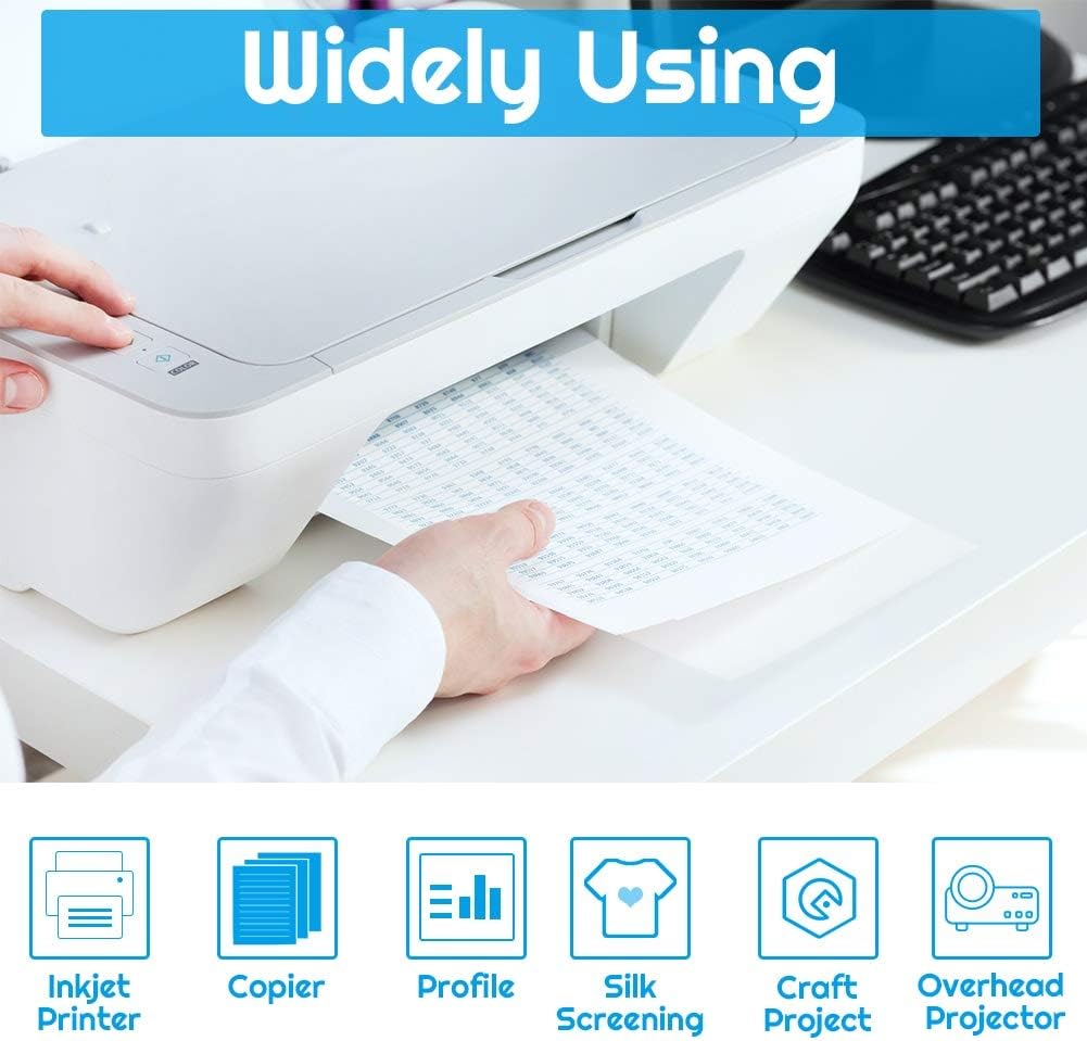 overhead projector sheets inkjet printer