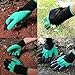 Garden Genie Gloves - Homeme Gardening Gloves With Claws for Digging & Planting