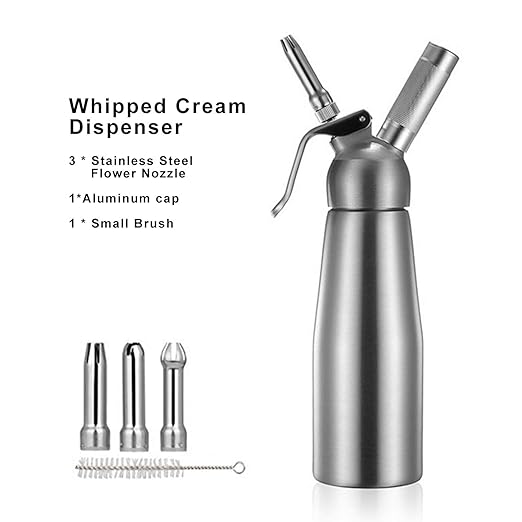 Compra MAINGO - Dispensador de Crema Batida con Cepillo de ...