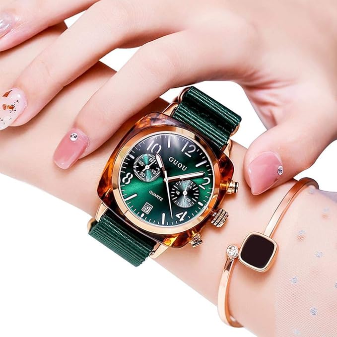 Watch for Women, Women Fashion Waterproof Digital Big Dial Quartz Wrist Watch