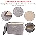 Large Linen Fabric Foldable Storage Container [2-Pack] with Removable Lid and Handles,Storage bin box cubes Organizer - Gray For Home, Office, Nursery, Closet, Bedroom, Living Room