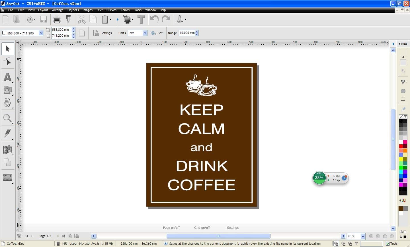 CNCOLETECH A3 A4 Desktop Vinyl Cutter Plotter Sign Sticker Making Contour Cutting &Software: Arts, Crafts & Sewing