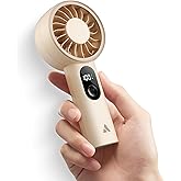 Aecooly Mighty Portable Fan, Powerful Handheld Fan, USB Rechargeable [10H Max Cooling Time], Mini Personal Battery Powered, P