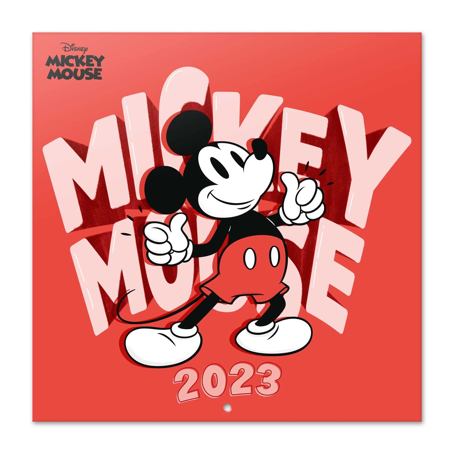 Grupo Erik Disney Mickey Wall Calendar 2023 FSC 12 Month Planner, Square Wall Calendar, Family Planner, Disney Calendar, Gifts, Free Disney Poster, 12' x 12'