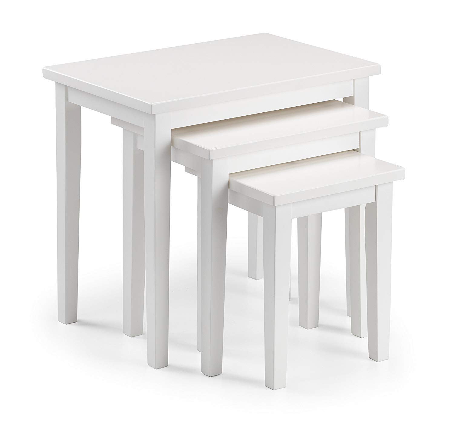 Julian Bowen Cleo Nest of Tables, White