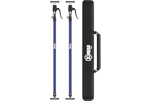 XINQIAO Cabinet Jacks for Installing Cabinets, Heavy Duty Third Hand Tools Adjustable Support Pole from 49.2 in to 114.2 in, 2 PCS