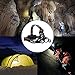LIGHTESS Boruit LED Headlamp Rechargeable Waterproof Head Flashlight Lamp with 3 XM-L T6