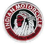 Indian Motorcycle Embroidered 3 Inch Biker Patch