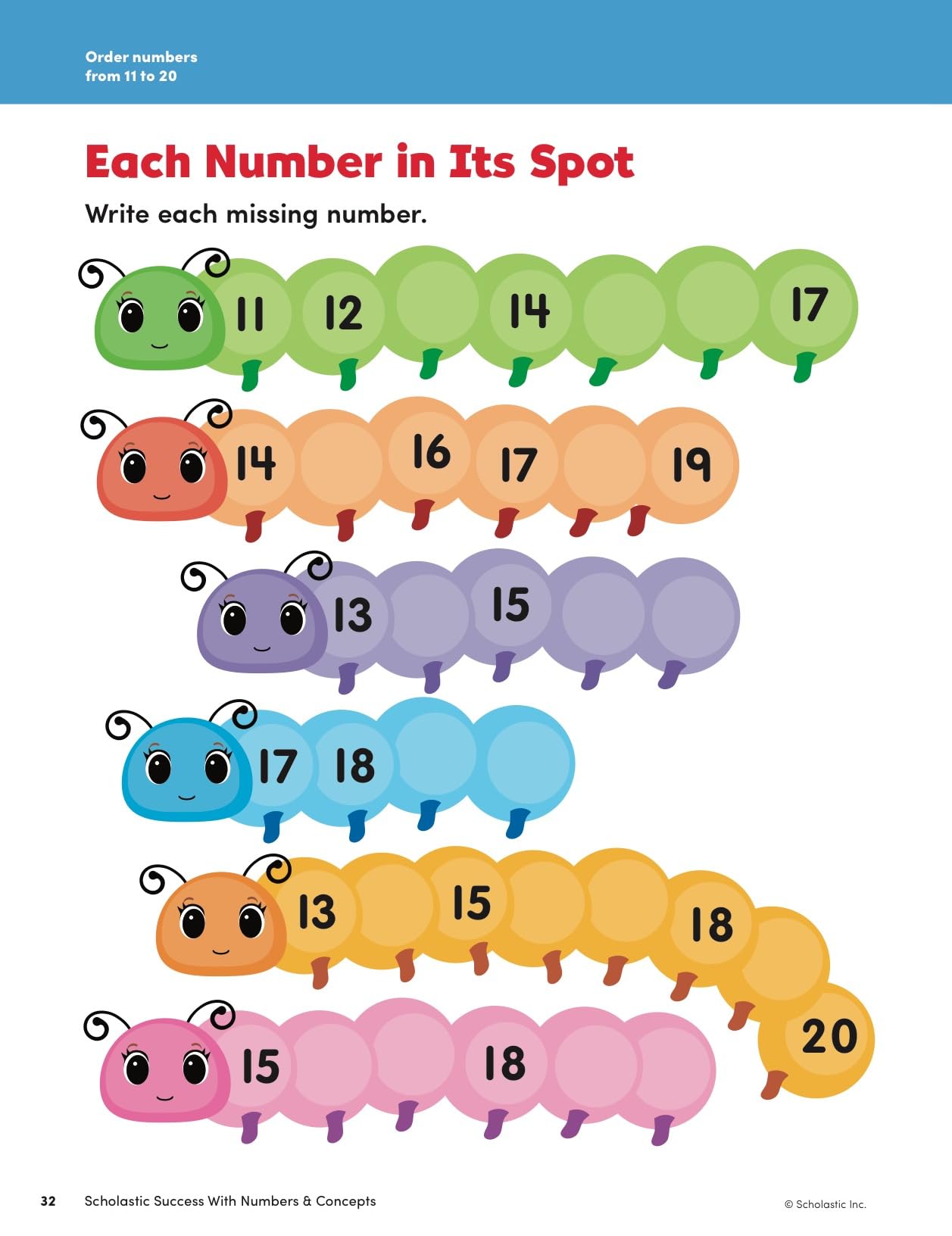 Scholastic Success with Numbers & Concepts Workbook (Scholastic Success; Grades Prek-k)