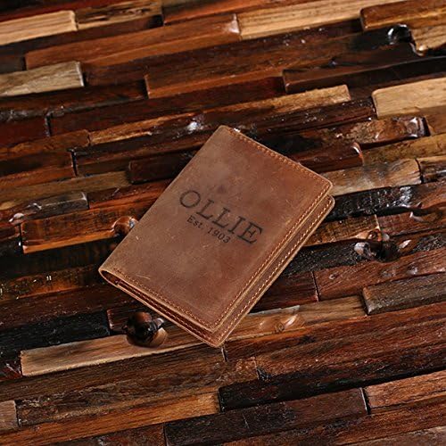 Personalized Brown Leather Passport Holder, Travel Wallet, Passport Case, Document Wallet