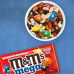 M&M'S Peanut Butter Chocolate Candy, Full Size 2.83