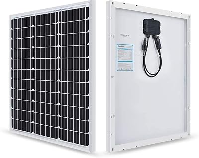 Renogy 50 Watt Solar Panel 12V Monocrystalline Module PV Charger