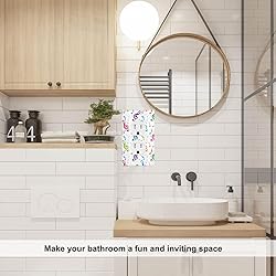 Pznen Musical Duplex Wall Plates Colorful Treble