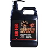 GIBS BioFuel Hair Conditioner For Men - Beard & Hair Conditioner Moisturizing, Liter, 33.8 Fl Oz (Pack of 1)