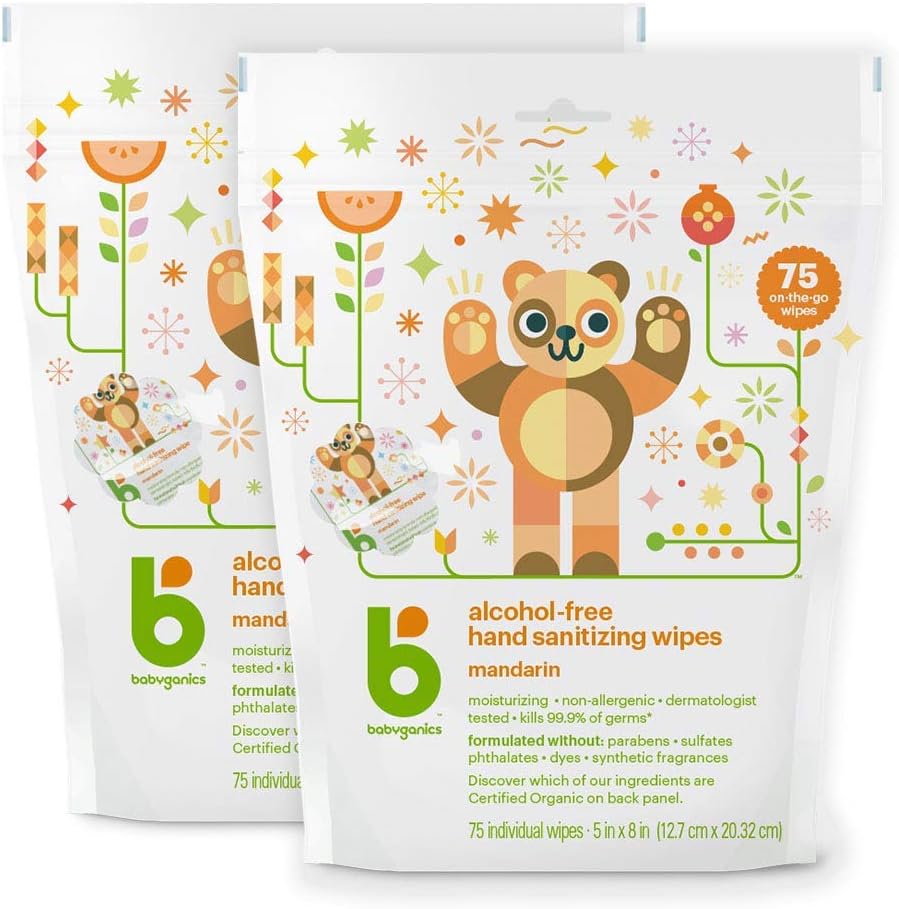 babyganics hand sanitizing wipes
