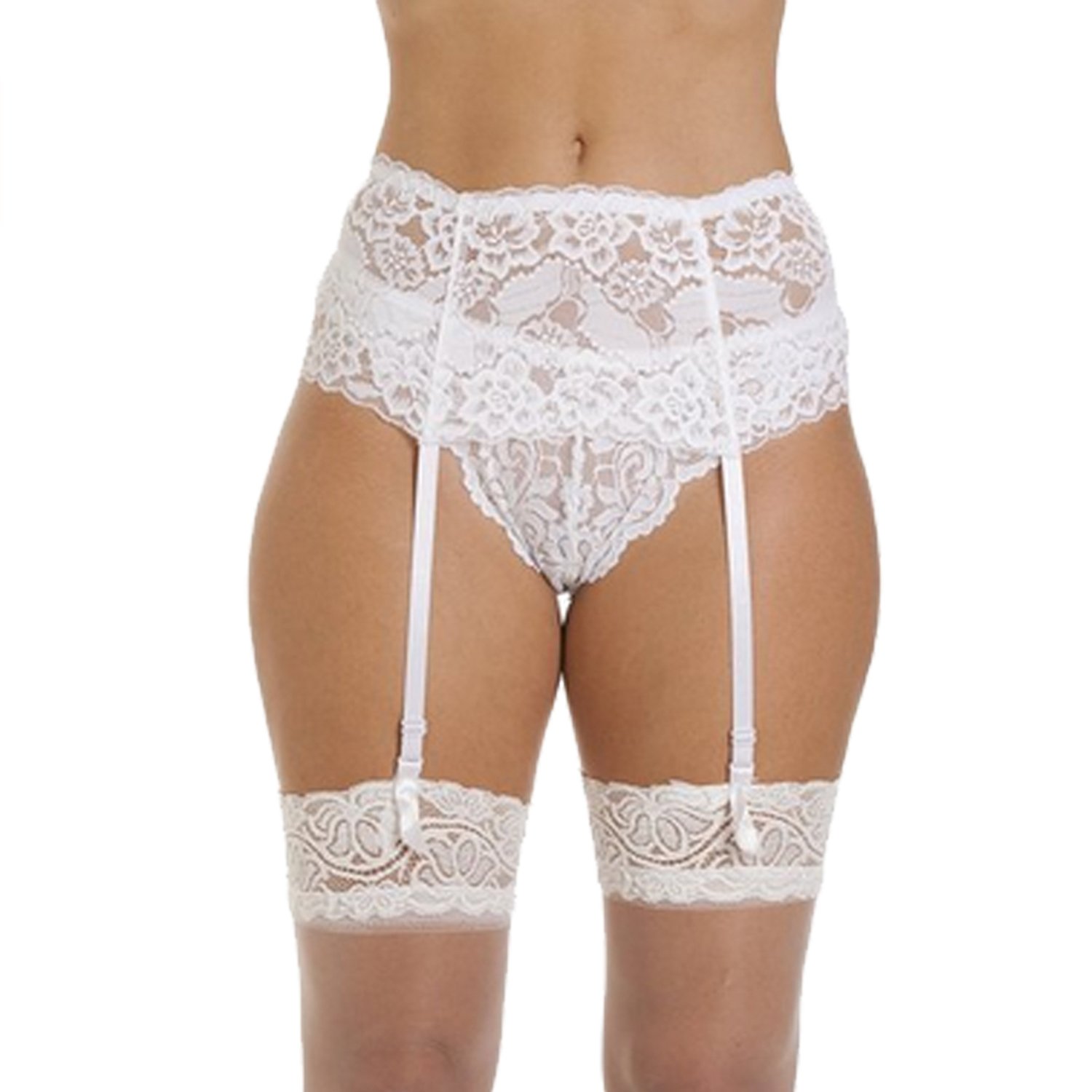 wide suspender belts