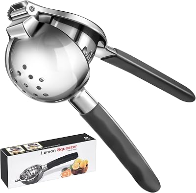 Sopito Lemon Squeezer Heavy Duty Stainless Steel Hand Juicer