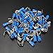 Lucksender 100PCS Piggyback Spade Crimp Terminal Connector 0.5-6.0mm? 10-22AWG by Lucksender