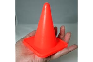 Bluedot Trading 4” RC Racing Sports Marker Cones for Kids Games Indoor or Outdoor Sports, Theme Party, Agility Training, and More, Orange – Set of 30