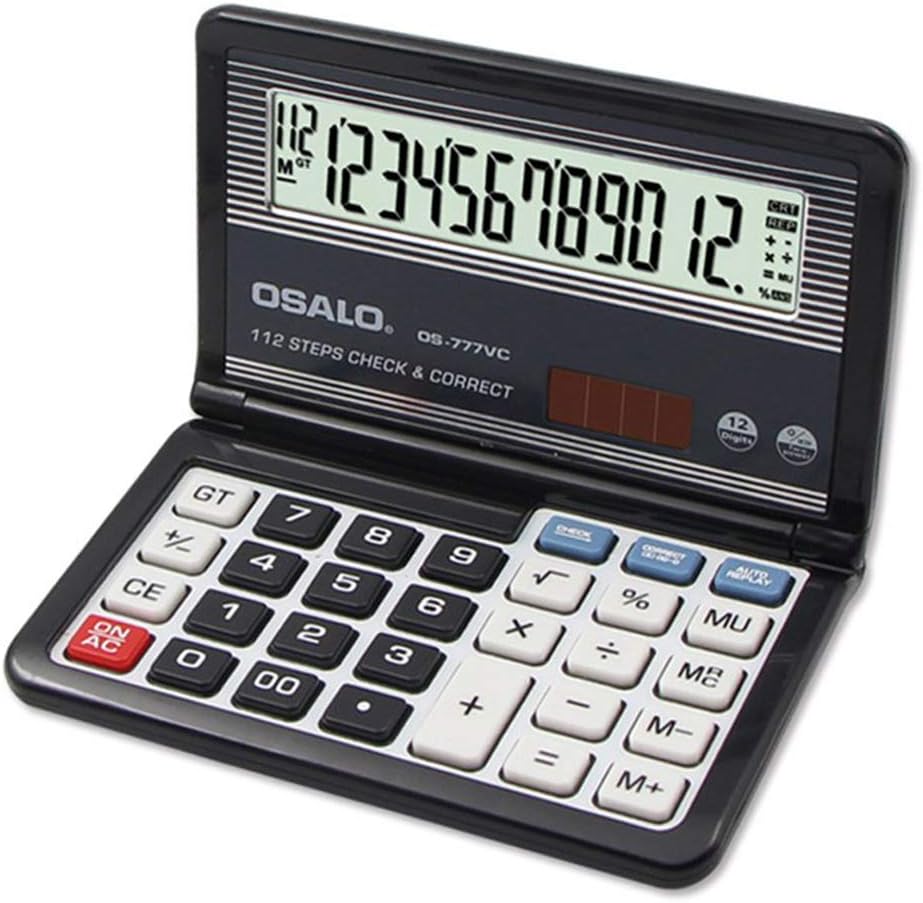 Pendancy Folding Large Display 12 Digit Pocket Handheld